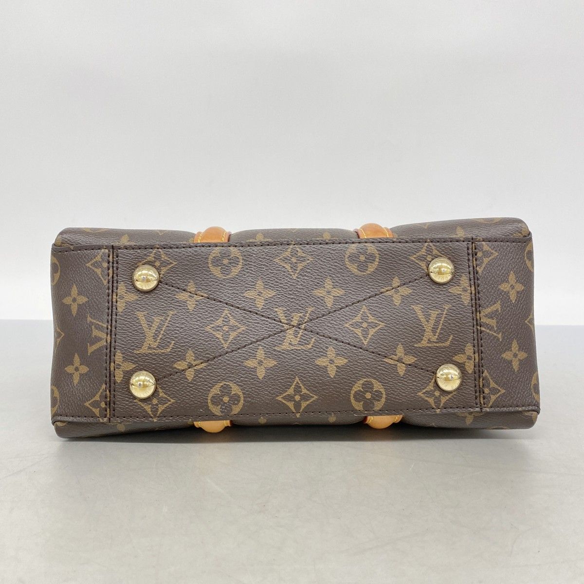 Louis Vuitton Handbag Monogram Soufflot BB Brown 2-Way — view 3