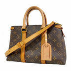 Louis Vuitton Handbag Monogram Soufflot BB Brown 2-Way