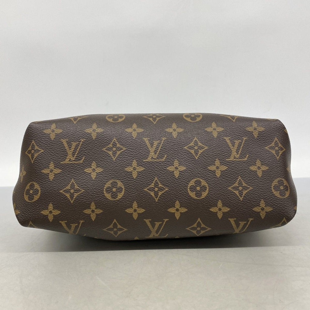 Louis Vuitton Handbag Monogram Flower Zipped Tote PM Brown 2-Way — view 3