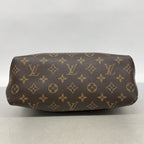 Louis Vuitton Handbag Monogram Flower Zipped Tote PM Brown 2-Way — view 3