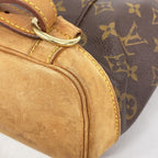 Louis Vuitton Backpack Monogram Montsouris MM Brown — view 6