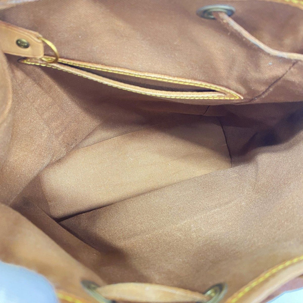 Louis Vuitton Backpack Monogram Montsouris MM Brown — view 4