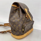 Louis Vuitton Backpack Monogram Montsouris MM Brown — view 2