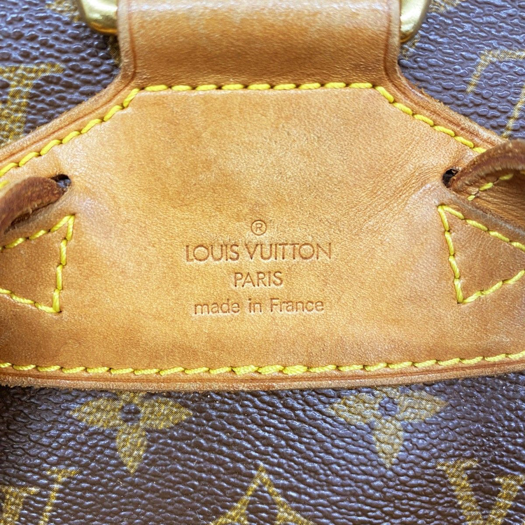 Louis Vuitton Backpack Monogram Montsouris MM Brown — view 5