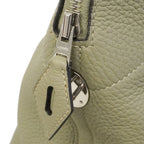 Hermes Handbag Bolide 35 Taurillon Clemence Sage Silver 2-Way — view 8