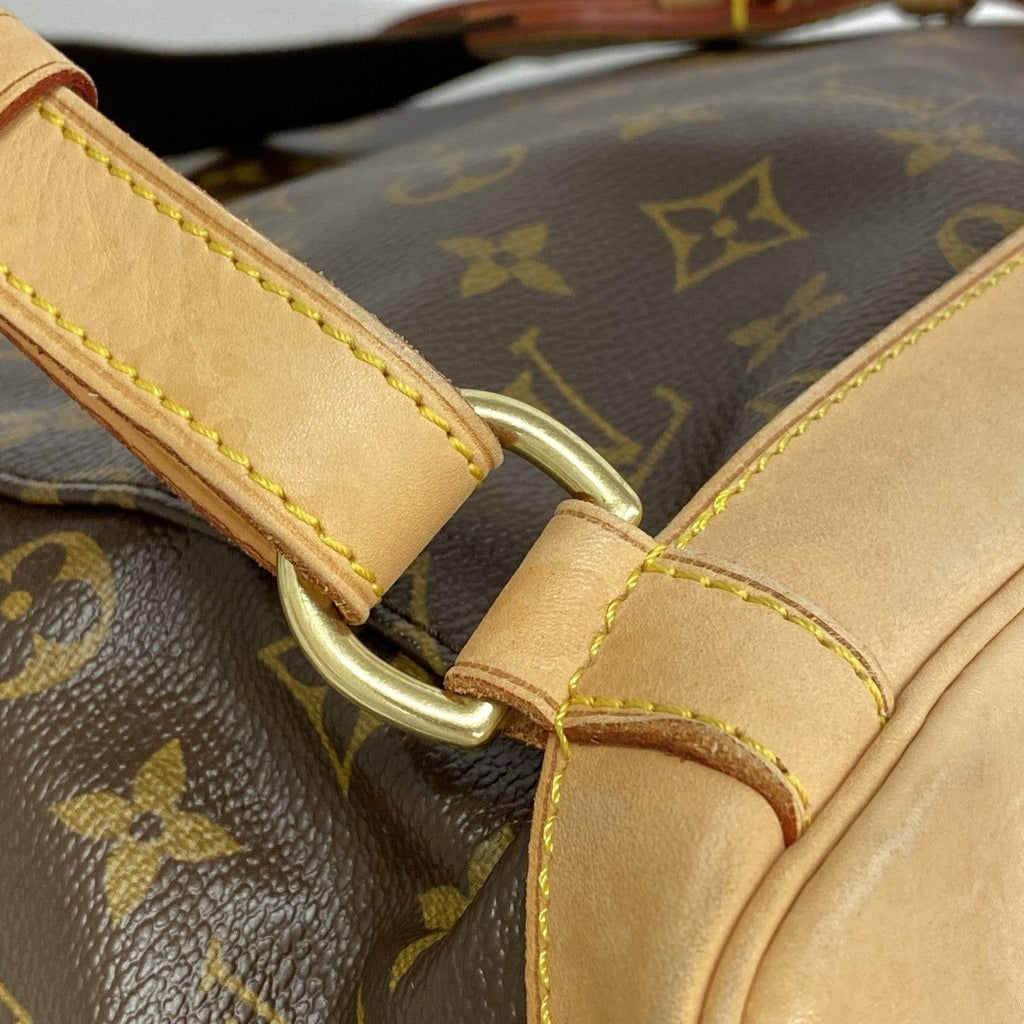 Louis Vuitton Backpack Monogram Montsouris GM Brown — view 7
