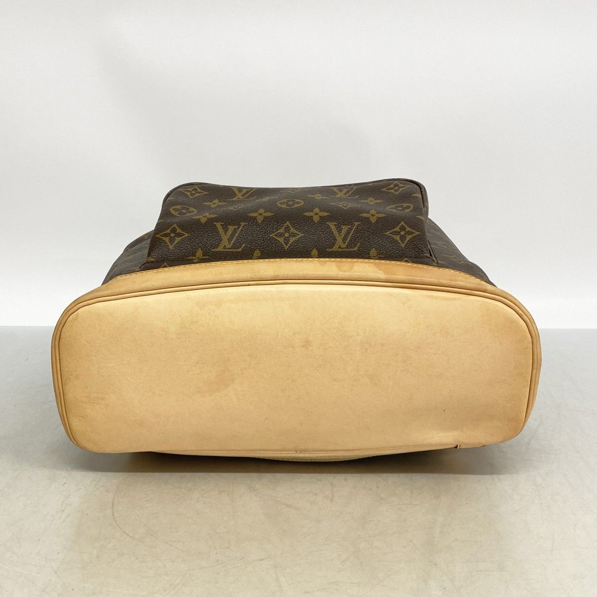 Louis Vuitton Backpack Monogram Montsouris GM Brown — view 3