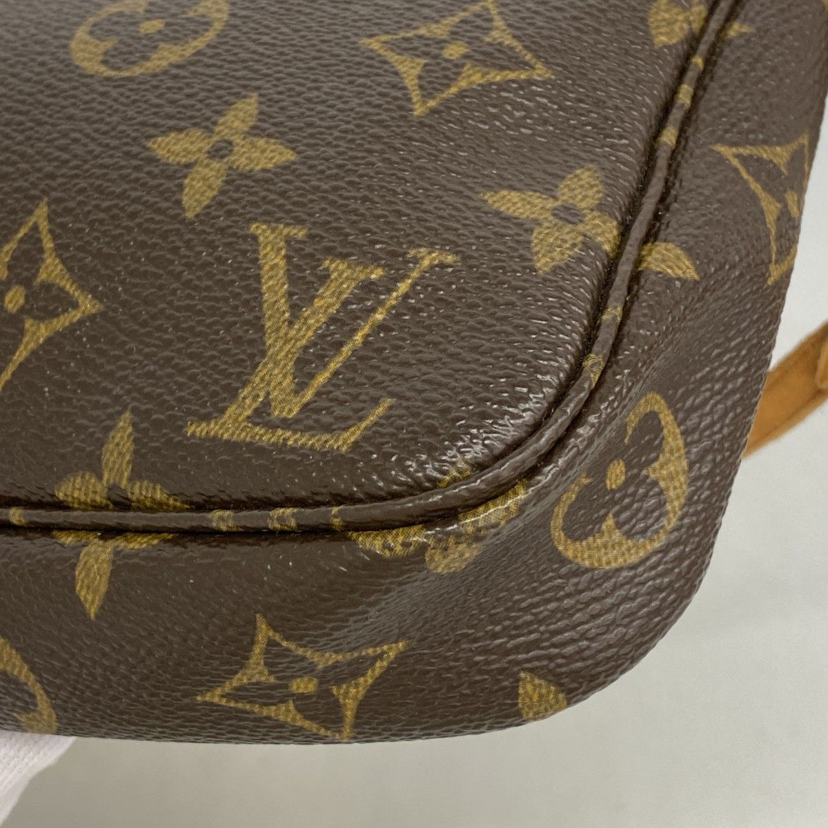 Louis Vuitton Pouch Monogram Pochette Soirle Brown — view 6