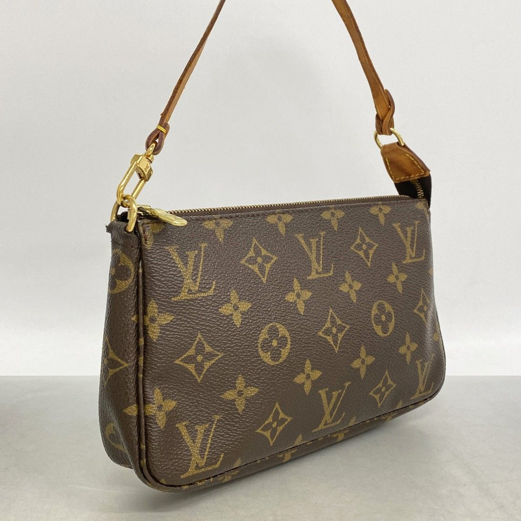 Louis Vuitton Pouch Monogram Pochette Soirle Brown — view 2