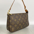 Louis Vuitton Pouch Monogram Pochette Soirle Brown — view 2