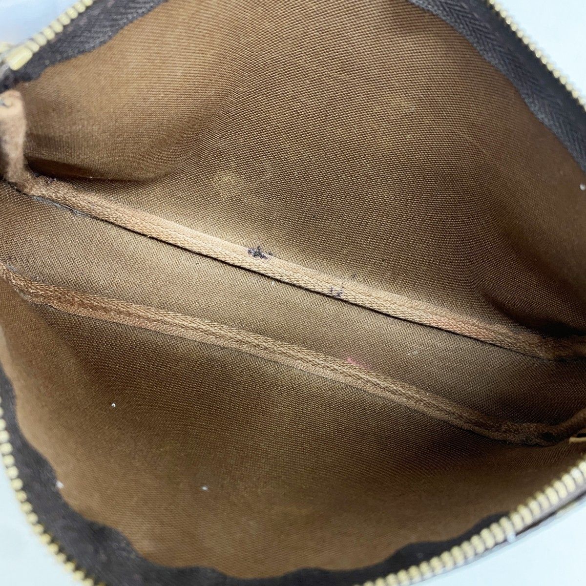 Louis Vuitton Pouch Monogram Pochette Soirle Brown — view 4
