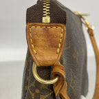 Louis Vuitton Pouch Monogram Pochette Soirle Brown — view 5