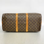 Louis Vuitton Boston Bag Monogram Keepall Bandouliere 50 Brown — view 3