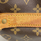 Louis Vuitton Boston Bag Monogram Keepall Bandouliere 50 Brown — view 5