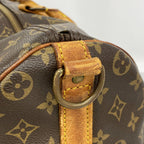 Louis Vuitton Boston Bag Monogram Keepall Bandouliere 50 Brown — view 8