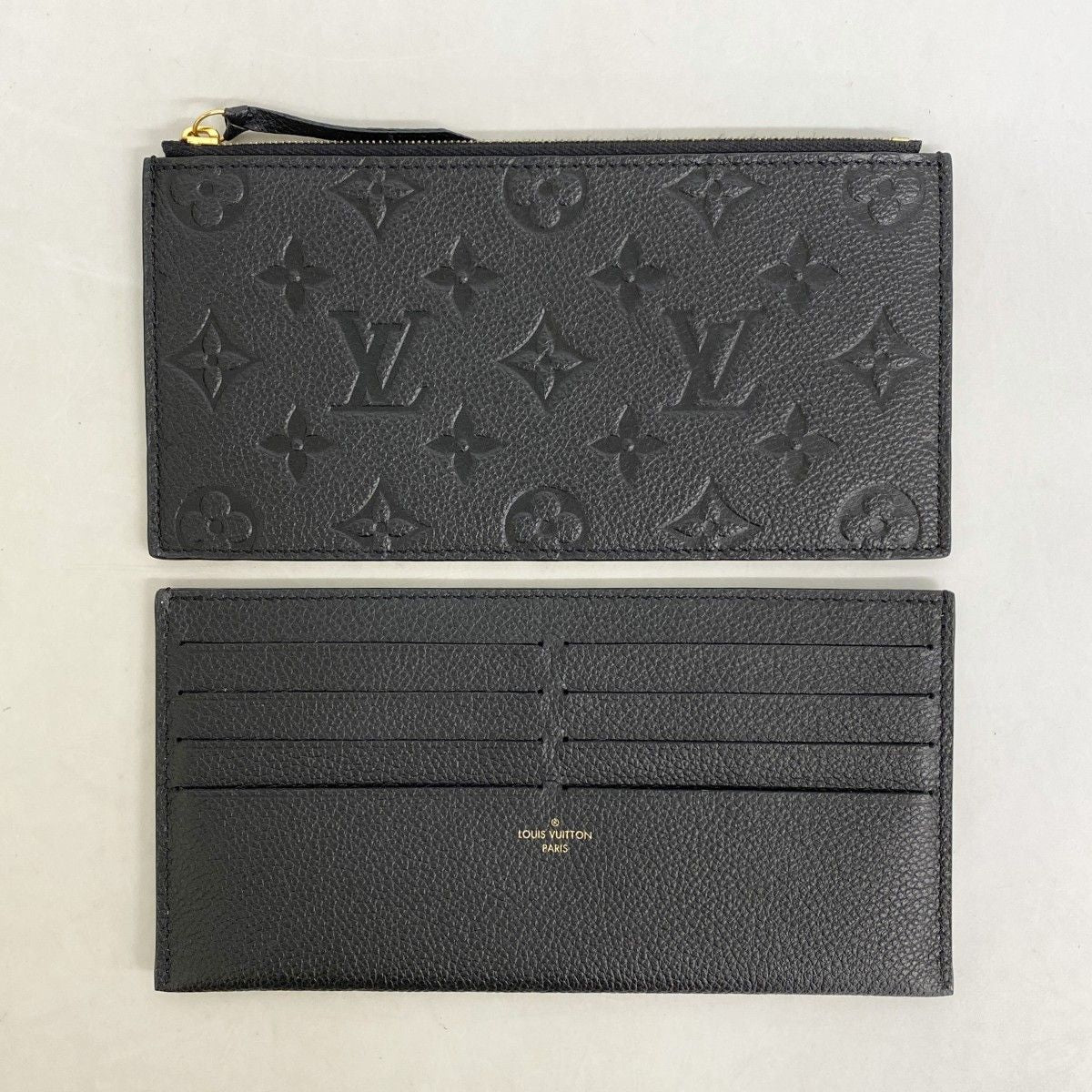Louis Vuitton Shoulder Wallet Monogram Empreinte Pochette Felicity Noir — view 8