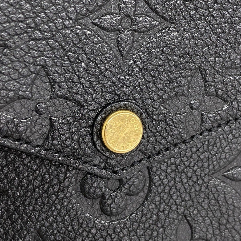 Louis Vuitton Shoulder Wallet Monogram Empreinte Pochette Felicity Noir — view 6