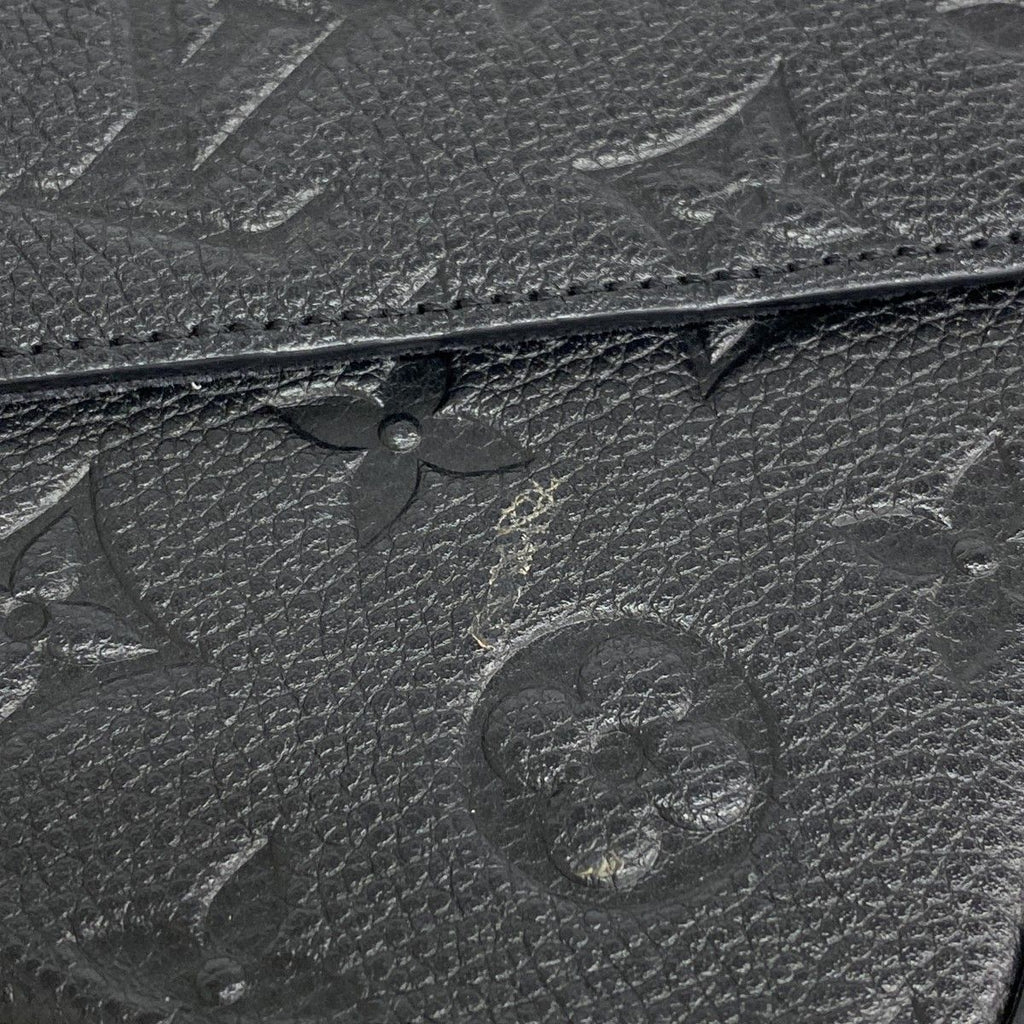 Louis Vuitton Shoulder Wallet Monogram Empreinte Pochette Felicity Noir — view 5