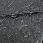 Louis Vuitton Shoulder Wallet Monogram Empreinte Pochette Felicity Noir — view 5