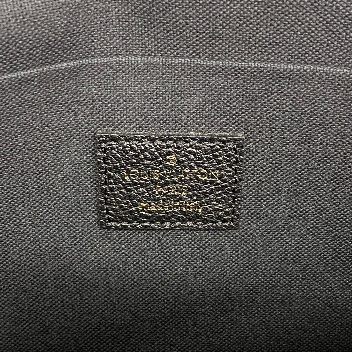 Louis Vuitton Shoulder Wallet Monogram Empreinte Pochette Felicity Noir — view 4