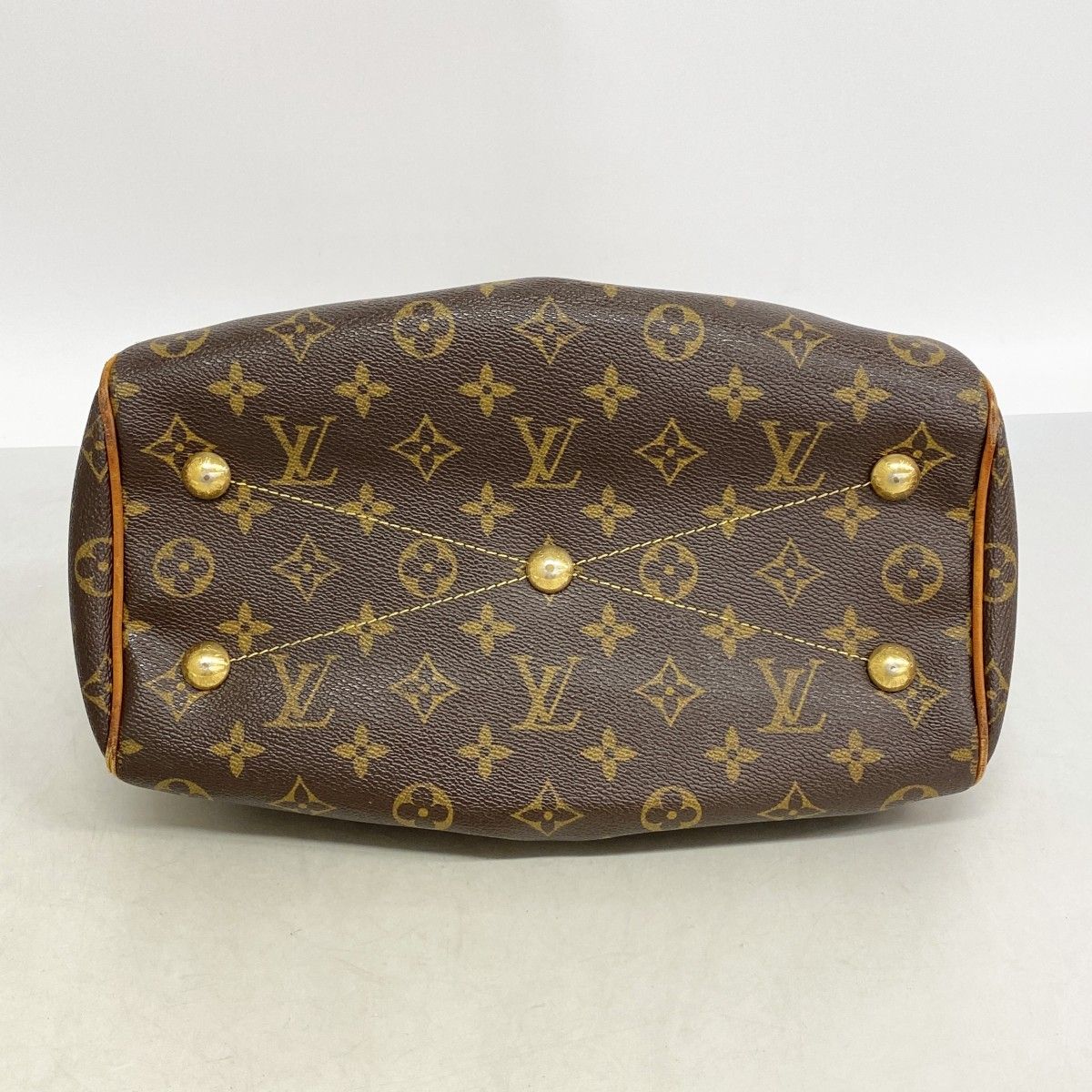 Louis Vuitton Handbag Monogram Tivoli PM Brown — view 3
