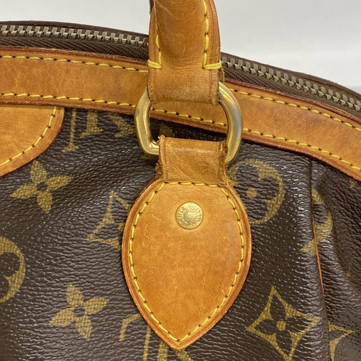 Louis Vuitton Handbag Monogram Tivoli PM Brown — view 8