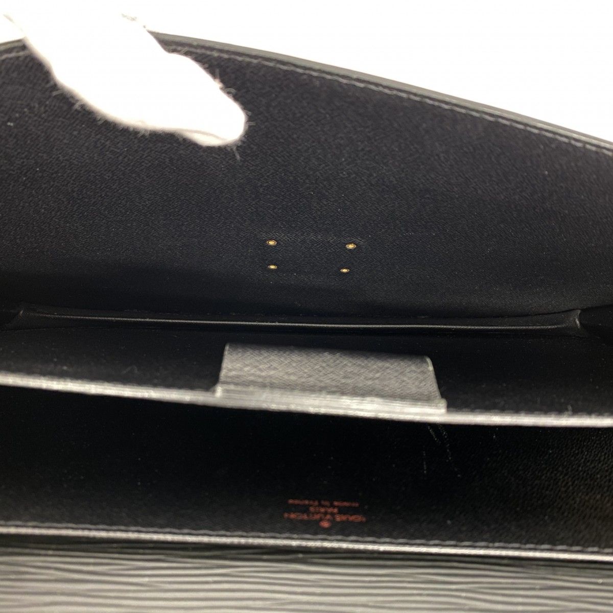 Louis Vuitton Briefcase Epi Serviette Conseil Noir — view 4
