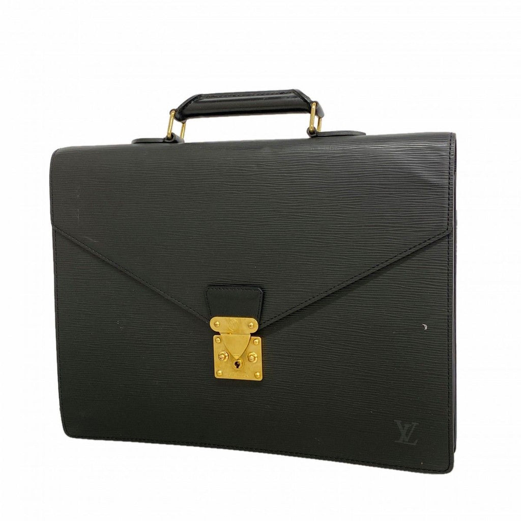 Louis Vuitton Briefcase Epi Serviette Conseil Noir