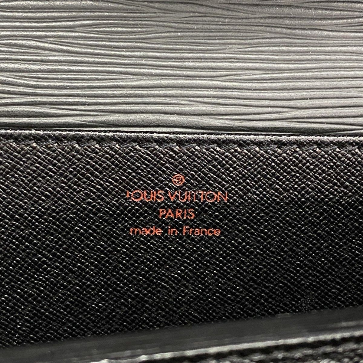Louis Vuitton Briefcase Epi Serviette Conseil Noir — view 5