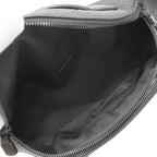 Louis Vuitton Belt Bag Monogram Shadow Lush Black — view 4
