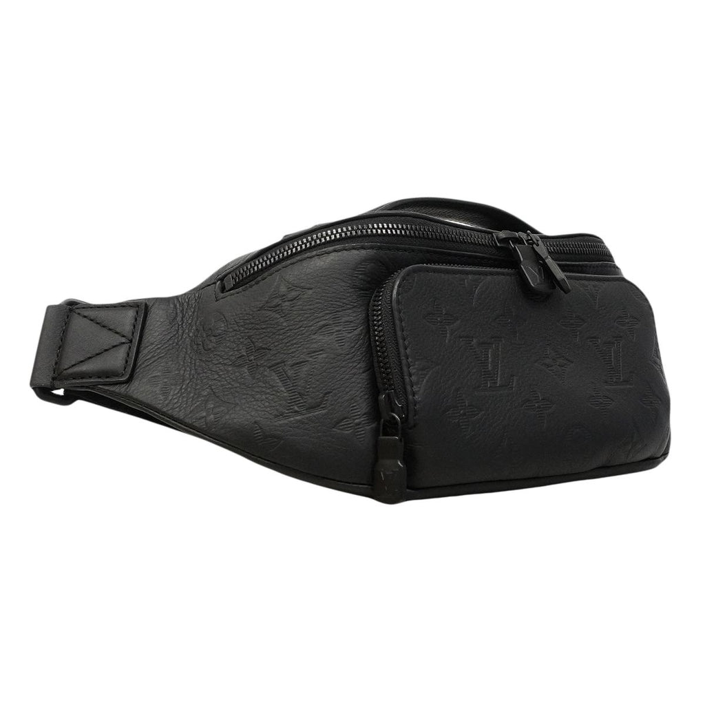 Louis Vuitton Belt Bag Monogram Shadow Lush Black — view 2