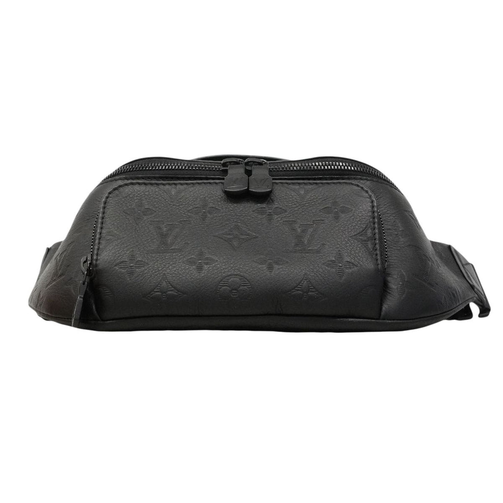 Louis Vuitton Belt Bag Monogram Shadow Lush Black — view 3