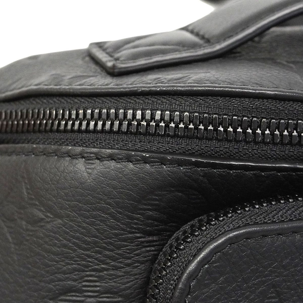 Louis Vuitton Belt Bag Monogram Shadow Lush Black — view 6
