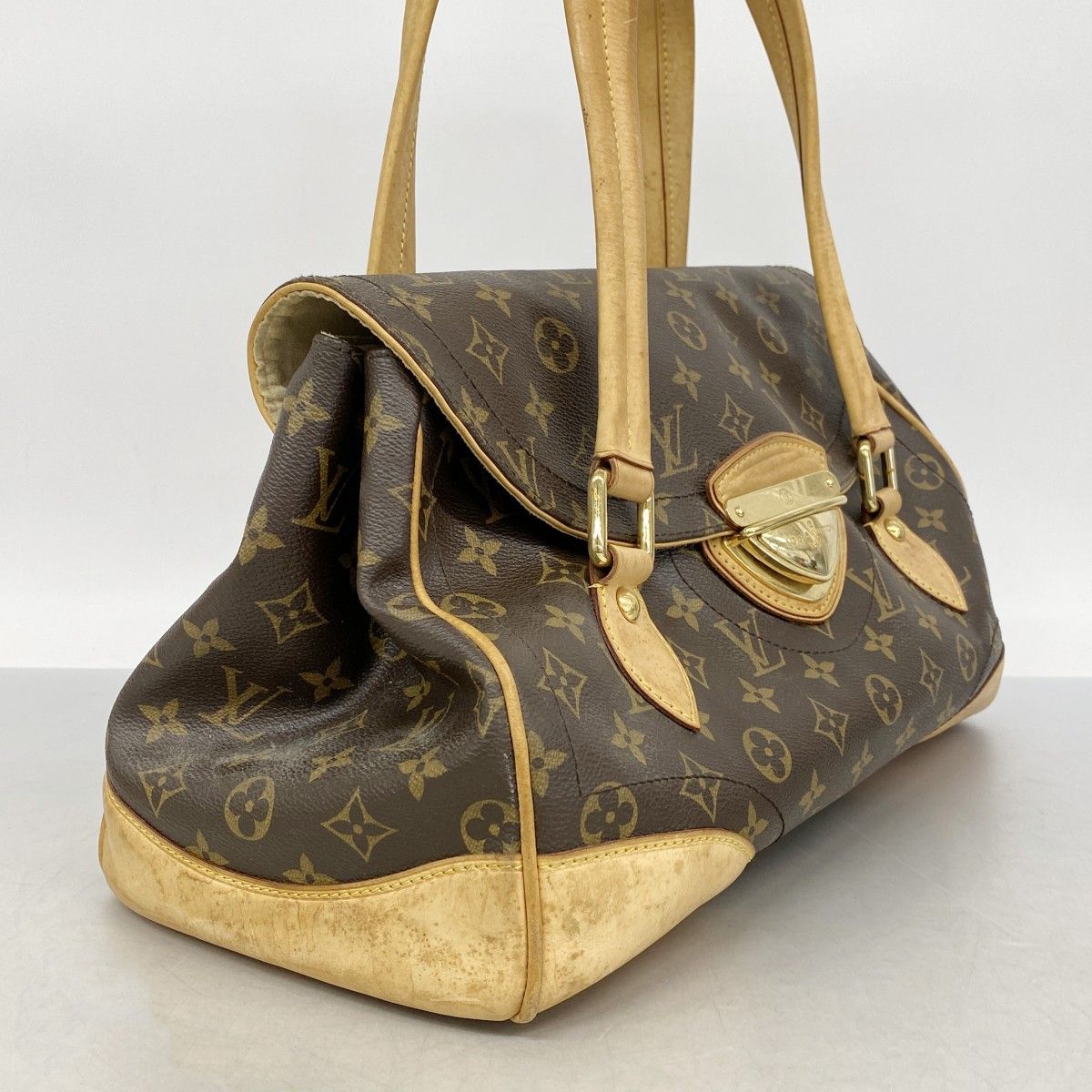 Louis Vuitton Handbag Monogram Beverly GM Brown — view 2