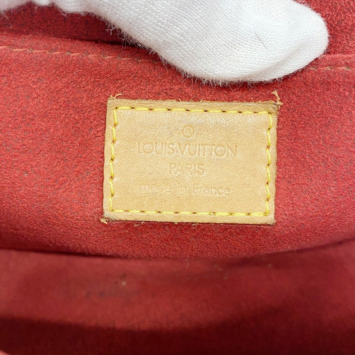 Louis Vuitton Shoulder Bag Monogram Tambourine Brown — view 5