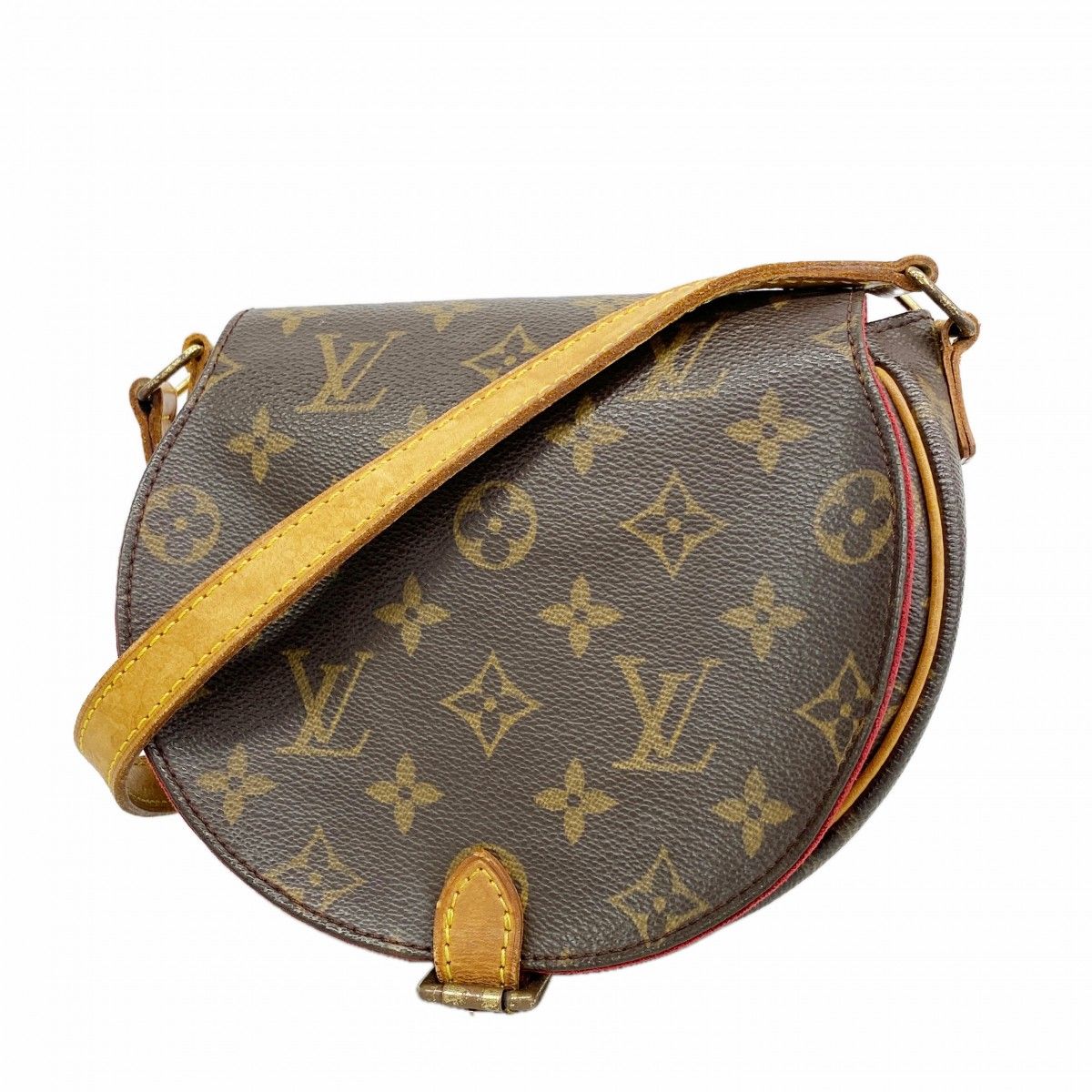 Louis Vuitton Shoulder Bag Monogram Tambourine Brown