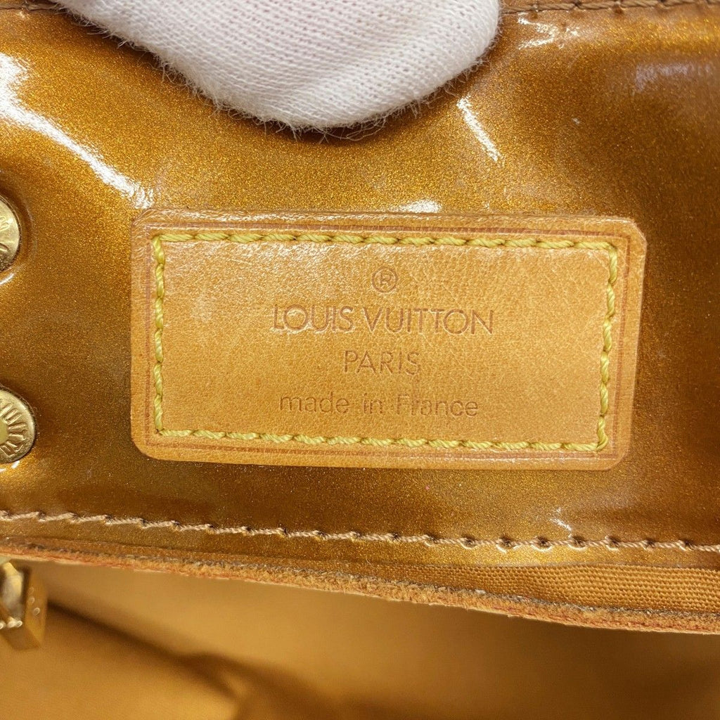 Louis Vuitton Handbag Vernis Reed PM Blanc — view 5