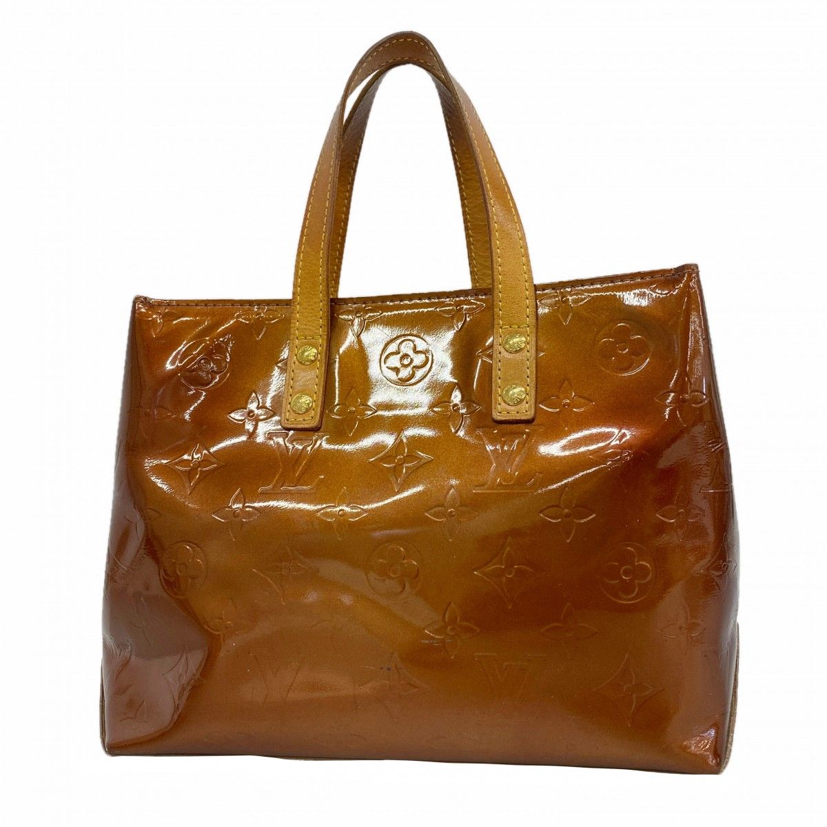 Louis Vuitton Handbag Vernis Reed PM Blanc