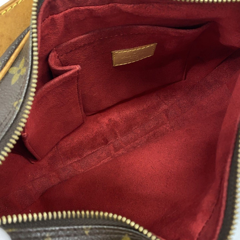 Louis Vuitton Shoulder Bag Monogram Croissant MM Brown — view 4