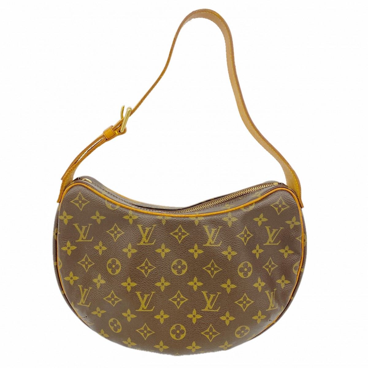Louis Vuitton Shoulder Bag Monogram Croissant MM Brown
