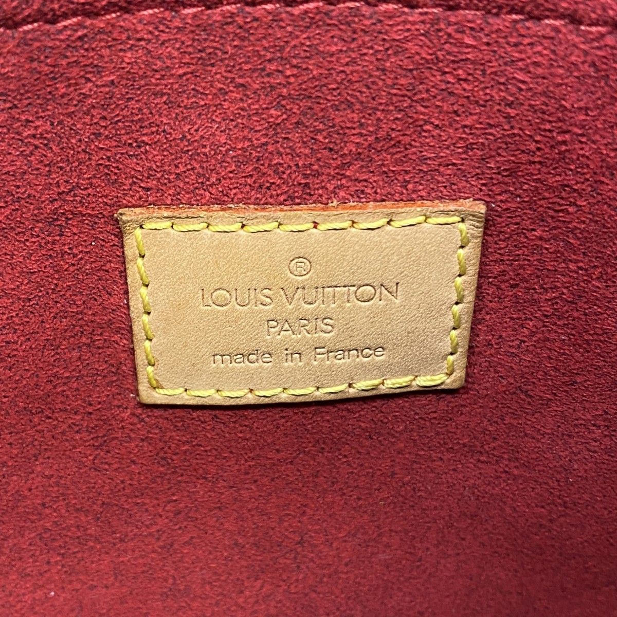 Louis Vuitton Shoulder Bag Monogram Croissant MM Brown — view 5