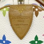 Louis Vuitton Handbag Monogram Multicolor Speedy 30 Blanc — view 5