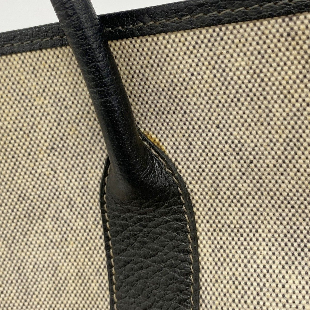 Hermes Tote Garden Party PM Toile Ash Black Silver — view 8