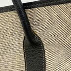 Hermes Tote Garden Party PM Toile Ash Black Silver — view 8