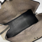 Hermes Tote Garden Party PM Toile Ash Black Silver — view 4