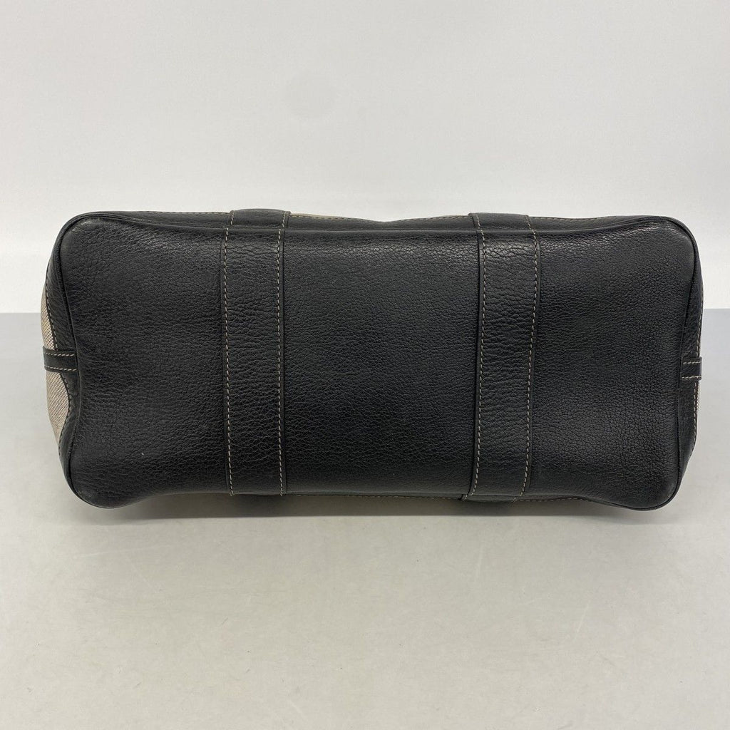 Hermes Tote Garden Party PM Toile Ash Black Silver — view 3