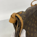 Louis Vuitton Shoulder Bag Monogram Saumur 35 Brown — view 7