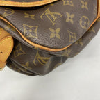Louis Vuitton Shoulder Bag Monogram Saumur 35 Brown — view 6