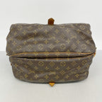 Louis Vuitton Shoulder Bag Monogram Saumur 35 Brown — view 3