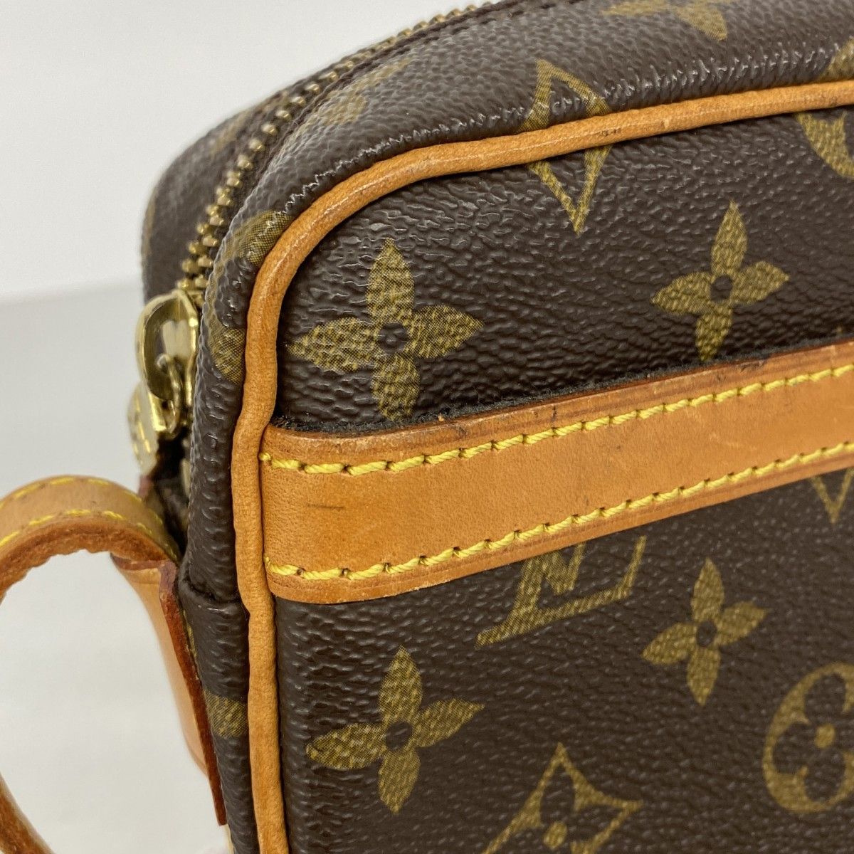 Louis Vuitton Shoulder Bag Monogram Jeune Fille PM Brown — view 7